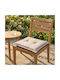 Ravelia Αδιάβροχο Μαξιλάρι Καρέκλας Κήπου Beige 40x40εκ.