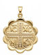 Kontopoulos Pendant Kids Charm Constantine Coin Gold 9K K23BJ