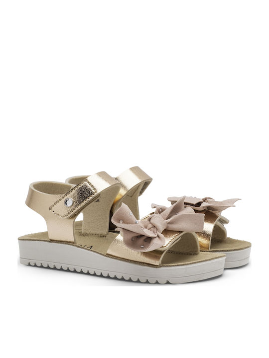 Alegria Kids' Anatomic Rose Gold Sandals