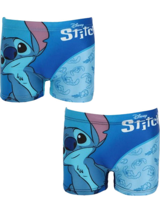 Disney Lilo & Stitch Детски Костюм За Баня Къси Панталони За Плуване Син