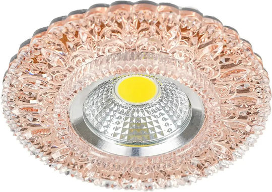 LED Φυσικό Λευκό Σποτ με 15 Φώτα σε Χάλκινο Χρώμα
