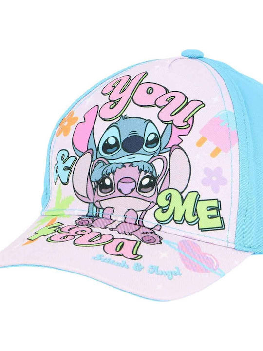 Childrenland Kids Jockey Fabric Hat Light Blue