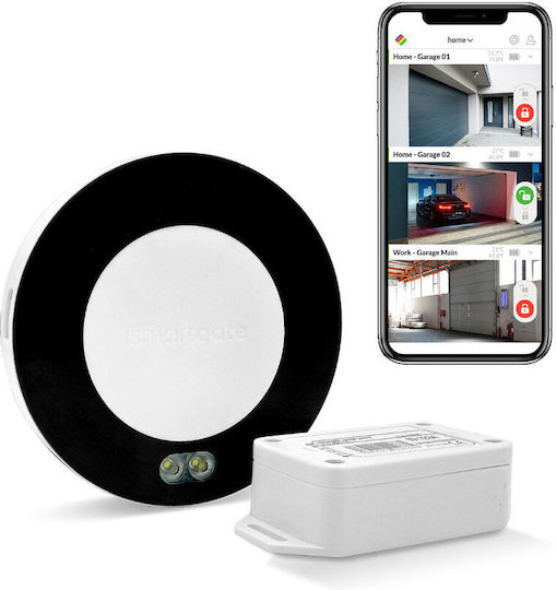 Intelligenter Schalter Ismartgate Pro Garagentorsteuerung 3 Türen Wi-Fi App Sprachsteuerung Weiß