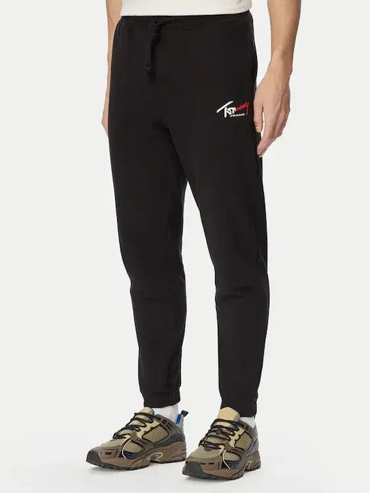 Tommy Hilfiger Долнище На Анцуг Черно