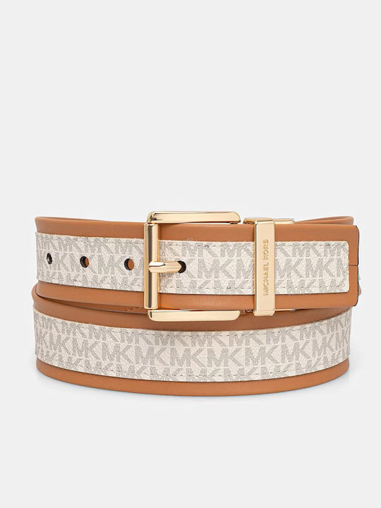 Leather Women's Belt Tabac Brown