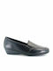 Loafers Dama Din Piele În Culoare Neagră