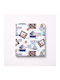 Kamtex Baby Burp Cloth Blue 80x90cm
