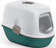 Stefanplast Furba Top Chic Cat Toilet with Sieve Green L59 x W39 x H42cm