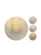 Zaros Round Fabric Gold Placemats 40.5cm 3 Pieces