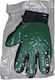 Viosarp Dog Glove for Hair Removal Green