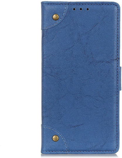 Tel1 Xiaomi Mi Note 10 10 Pro Copper Buckle Texture Horizontal Flip Θήκη Βιβλίο Blue