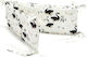 La Millou Moonlight Swan Crib Bumper Standard Inside Moonlight Swan 70x210cm