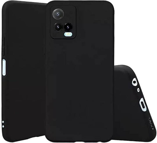 Motorola Moto Silicone Black Back Cover (Motorola Edge 30 Fusion)