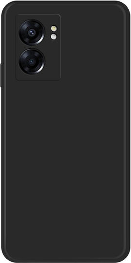 Back Cover Σιλικόνης Μαύρο (Oppo A77)