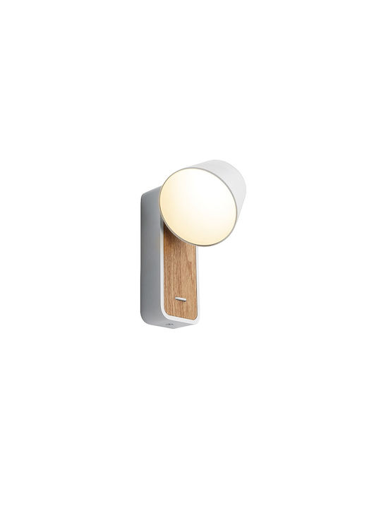 VK Lighting LED Warm White Spot In White Colour