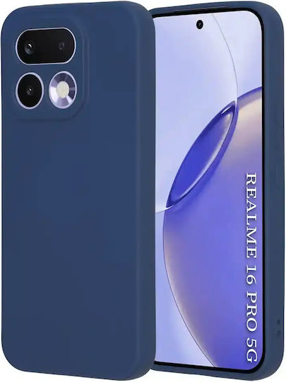 Techwave Rückseite Umschlag Silikon Marineblau Für Realme 16 Pro