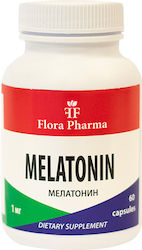 Flora Pharma Melatonin 60 κάψουλες