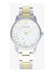 Radiant Damenuhr 36mm Batterie mit Gold Metall-Armband