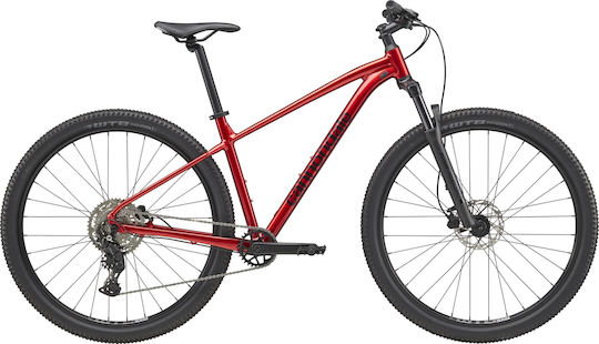 Cannondale 29" Κόκκινο Mountain Bike με 9 Ταχύτητες και Υδραυλικά Δισκόφρενα