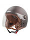 Garibaldi G11 Matt Coffee Κράνος Μηχανής Jet ECE 22.06 1100gr