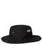 Emerson Fabric Men's Hat Safari Style Black