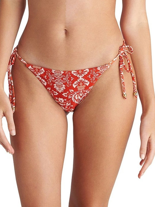 Bikinihosen Slip mit Schnürung Rote