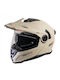 Garibaldi G110 Adventure Matt Sand Red Motorradhelm Flip-Up ECE 22.06 1750gr mit Sunvisor