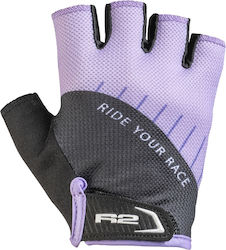 R2 Kids Cycling Gloves Purple R2 Kids Cycling Gloves Purple