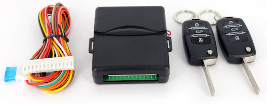 Car Central Locking Kit Remote Control 12v 2 Folding Keys Remote Control