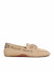 Women's Moccasins in Beige Colour
