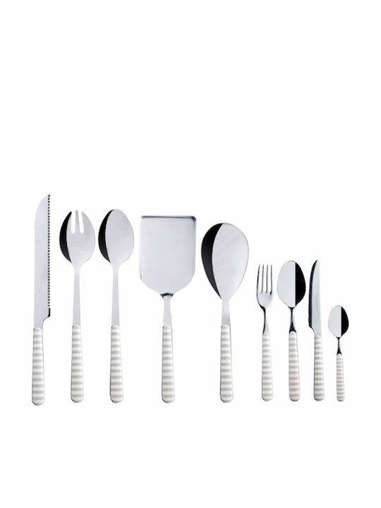 Marine Business Mid Gmv Cutlery Set Silver 29 Pieces