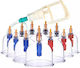 Set of 18 Traditional Therapy Suction Cups