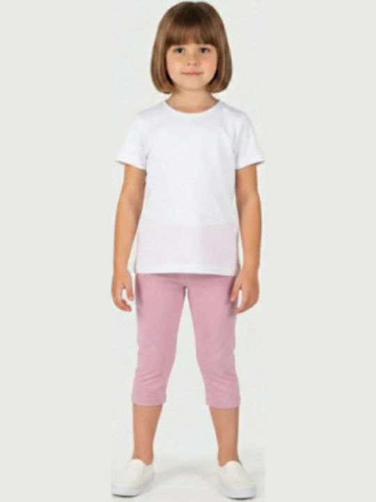 Joyce Kinderleggings Capri Flieder