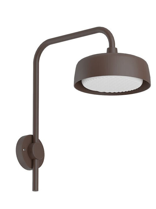 VK Lighting Wandmontiertes Außenleuchte LED IP65 8W mit Warmweißem Licht 15x15cm