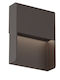 VK Lighting Iluminat Exterior Montat Pe Perete Led Încorporat IP65 3W Cu Alb Cald