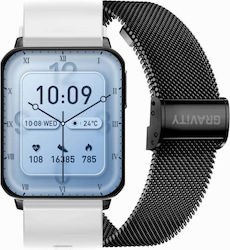 Gravity GT17-8 52mm Smartwatch with Heart Rate Monitor (Black) Gravity GT17-8 52mm Smartwatch with Heart Rate Monitor (Black)