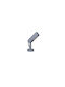 VK Lighting LED Outdoor Floor Lamp 5W with Warm White Light IP65 Gray