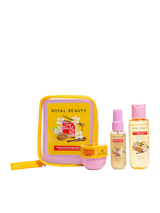 Royal Beauty Body Travel Kit Σετ Περιποίησης για Ενυδάτωση & Καθαρισμό Σώματος