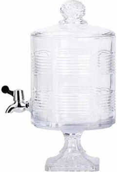 Homestyle Getränkespender Glas mit Zapfhahn 4.5lt