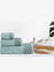 Set De Prosoape De Baie 3 Buc Verde Greutate 500gr/m²