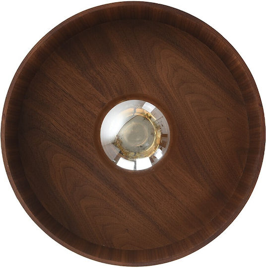 VK Lighting Wall Lamp with E27 Lamp Bulb Base Brown 40cm