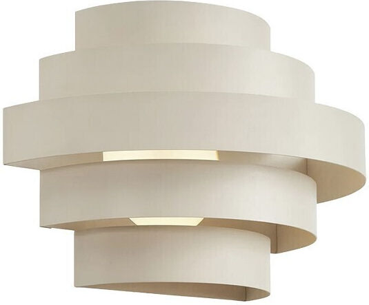 VK Lighting Wall Lamp with Integrated LED and Warm White Light Beige
