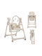 Lorelli Nomino Foldable Baby Highchair 2 in 1 Beige