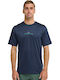 Quiksilver Nomad UPF 50+ Men's Short Sleeve Sun Protection Shirt Blue