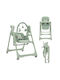 Lorelli Nomino Foldable Baby Highchair 2 in 1 Green