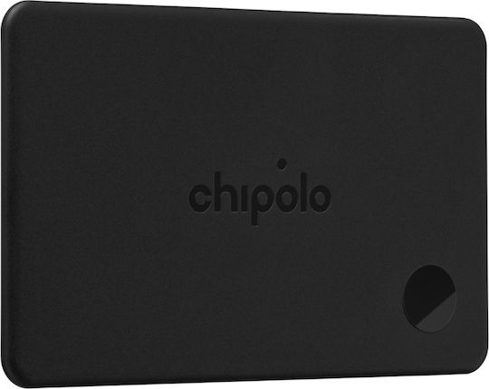 Chipolo CARD Apple Find My & Google Find Hub Μαύρο Επαναφορτιζόμενο