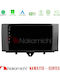 Nakamichi Auto-Audiosystem für Audi A5 Smart FürZwei mit Touchscreen 9" Bluetooth USB WiFi GPS Apple CarPlay Android Auto