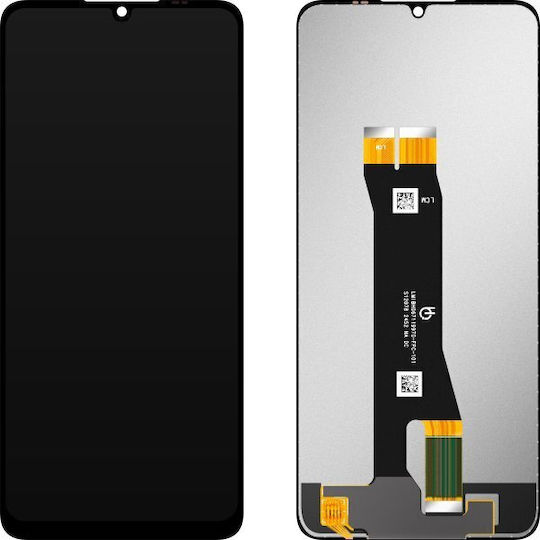 MP Ersatzbildschirm Mit Touch-Mechanismus Und Rahmen Für Zte Blade A76 Schwarz
