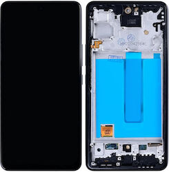 Ersatzbildschirm Mit Rahmen Für Samsung Galaxy A53 5G A536B Schwarz