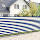 vidaXL Blue Shade Divider with PU Coating 1.8x7...